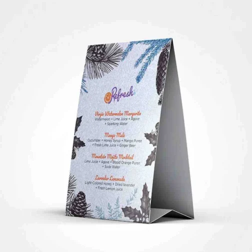 Table Tent Card