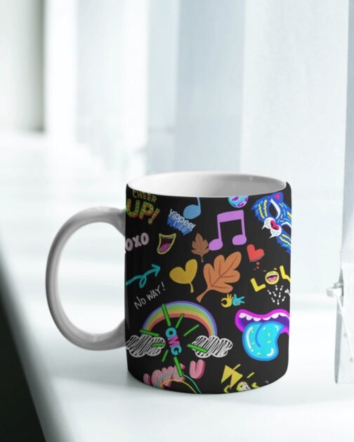 Premium Printed Coffee Mugs - Stylish Designs for Every Sip