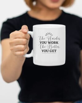 Coffee Mug with Motivational Quote