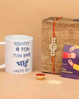 Delightful Rakhi and Gift Combo