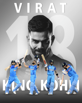 Virat Kolhi 18 T-shirt