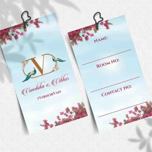 Elegant Wedding Name Tags (100-1000 pcs) - Image 2