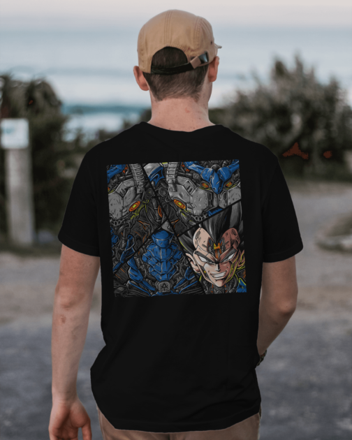 Anime Characters Print T-shirt