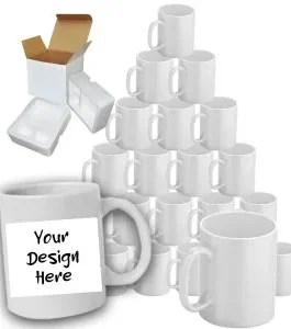 Customized Mugs in Bulk for Corporate Gifting (Minimum Order: 50 Pieces)