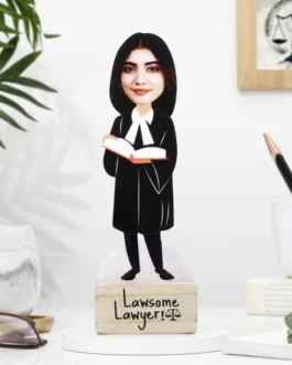 Personalized Lawsome Lawyer Caricature for women