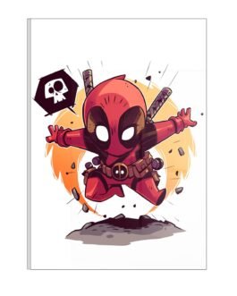 “Deadpool: Merc with a Mouth Canvas Art in Glass Acrylic Frame”