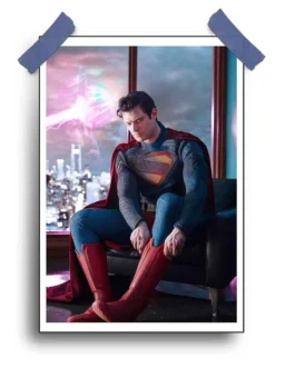 New Superman Poster | DC Comics Heroic Wall Art