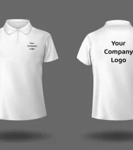 Customized Corporate T-Shirts – White