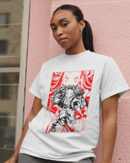 “Nezuko Kamado T-Shirt – Demon Slayer Anime Merchandise”